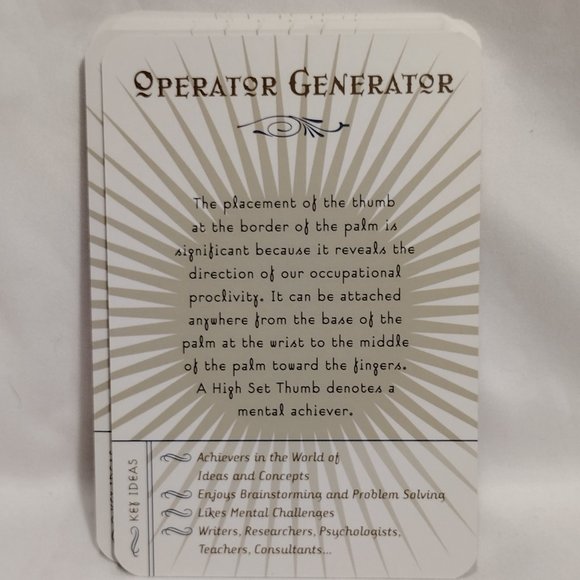 Palmistry Cards - Picture 10 of 12